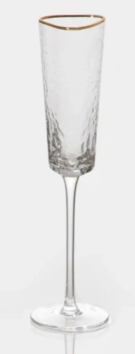 MAGISTRO бокал д/шампанского жемчуг форма треугольник 180мл 9346673